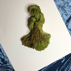 Gorgeous green ombré scarf